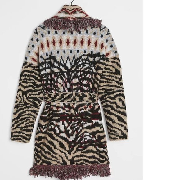 Anthropologie Paloma Fringed Cardigan - Picture 3 of 5